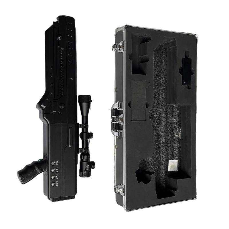  无为手持便携式枪型低空防御反制四通道A型