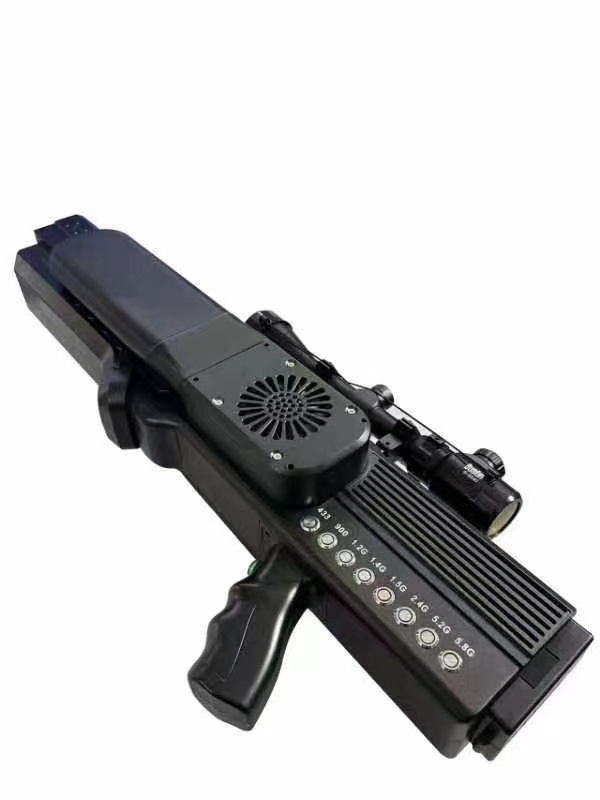  无为手持便携式枪型低空防御反制八通道